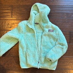 Eddie Bauer Kids Mint Green Fleece Hoodie